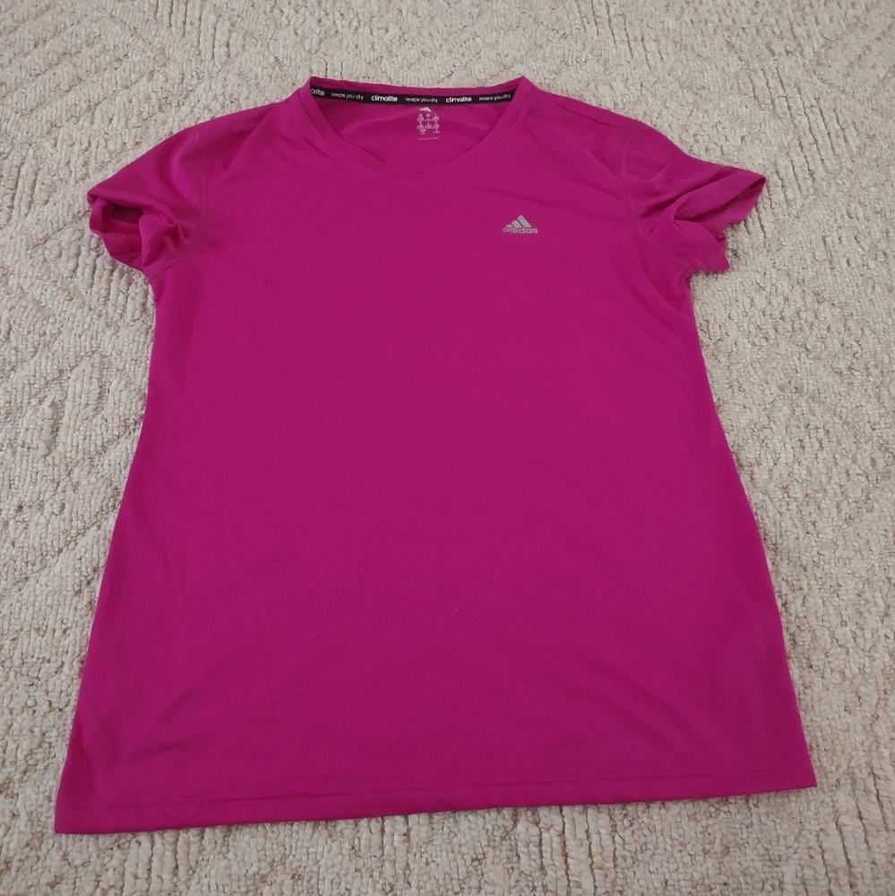 Adidas Pink Athletic Top